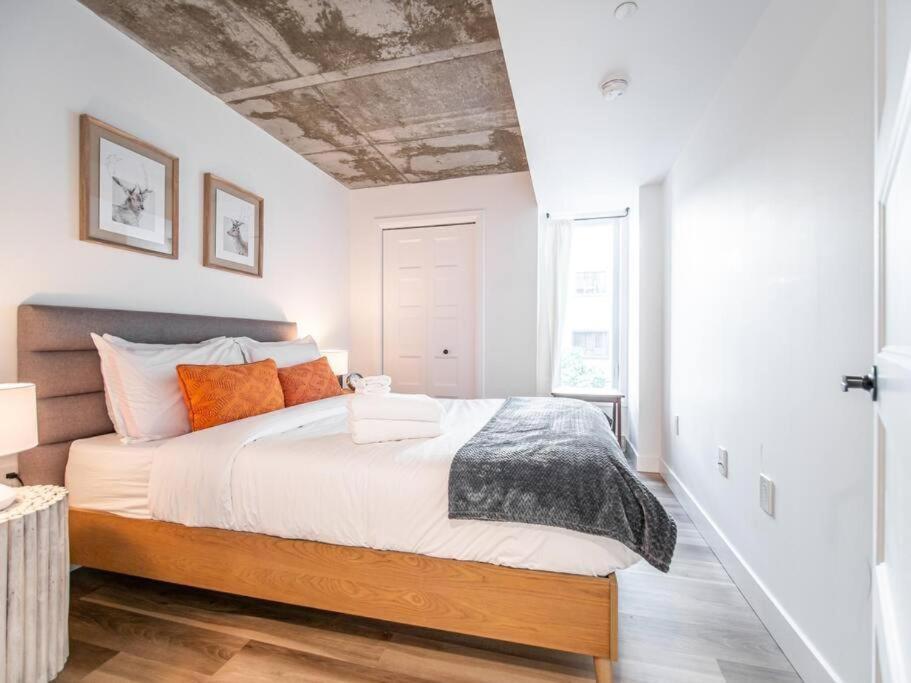 Quebec, Rustique Chic En Ville, Piscine Sur Le Toit Pour 2 A 6 Invites Appartement